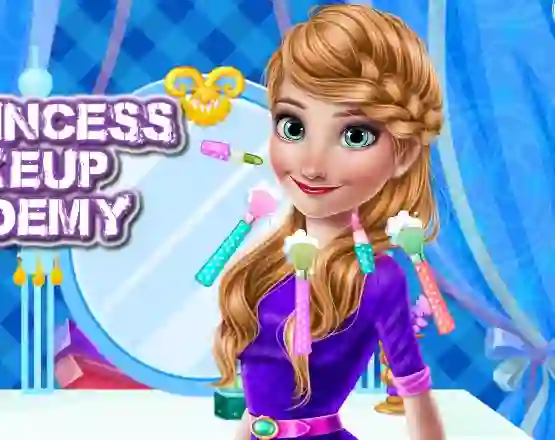 Cluiche Ice Princess Make Up Academy ar líne