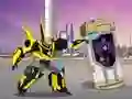 Cluiche Transformers. Robots in Disguise: Protect the Royal City ar líne