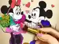 Cluiche Minnie Coloring Book ar líne