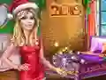 Cluiche Ellie New Year Room Deco ar líne