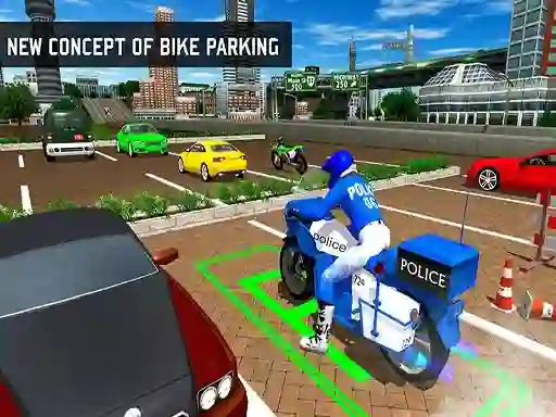 Cluiche Bike Parking 3d Adventure 2020 ar líne