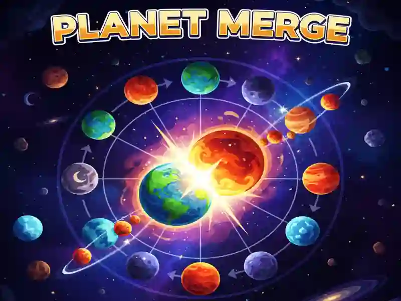 Cluiche Planet Merge ar líne