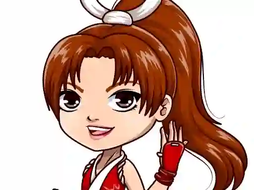 Cluiche Chibi Fighter Dress Up Game ar líne