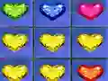 Cluiche Heart Gems Connect ar líne