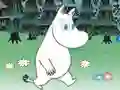 Cluiche Moomins: reading with adjectives ar líne