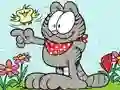 Cluiche Garfield Jigsaw Puzzle ar líne