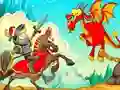 Cluiche Knight And Dragons ar líne