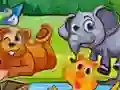 Cluiche Animal Puzzle Kids Games ar líne