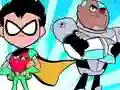 Cluiche Teen Titans Jigsaw ar líne