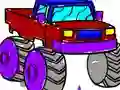 Cluiche Back To School: Monster Truck Coloring ar líne