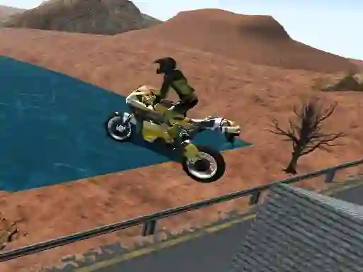 Cluiche Highway Traffic Bike Stunts ar líne