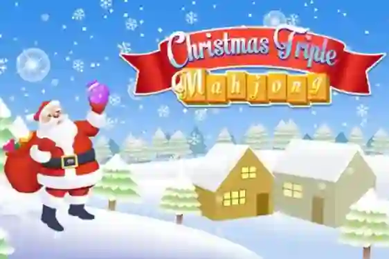 Cluiche Christmas Triple Mahjong ar líne