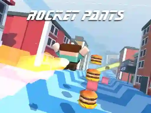 Cluiche Rocket Pants Runner 3D ar líne