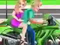 Cluiche Anna Bike Accident Love ar líne