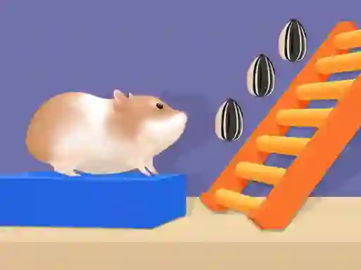 Cluiche Hamster Stack Maze ar líne