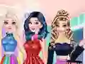 Cluiche Princess Saturday Night Party ar líne