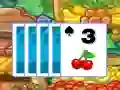 Cluiche Tri-Fruit Solitaire! ar líne