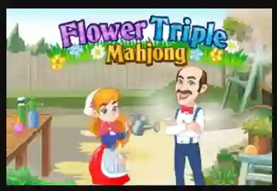 Cluiche Flower Triple Mahjong ar líne