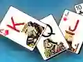 Cluiche Double Solitaire ar líne