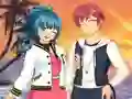 Cluiche Anime Couples Dress Up ar líne