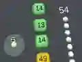 Cluiche Snake Balls Block Breaker ar líne