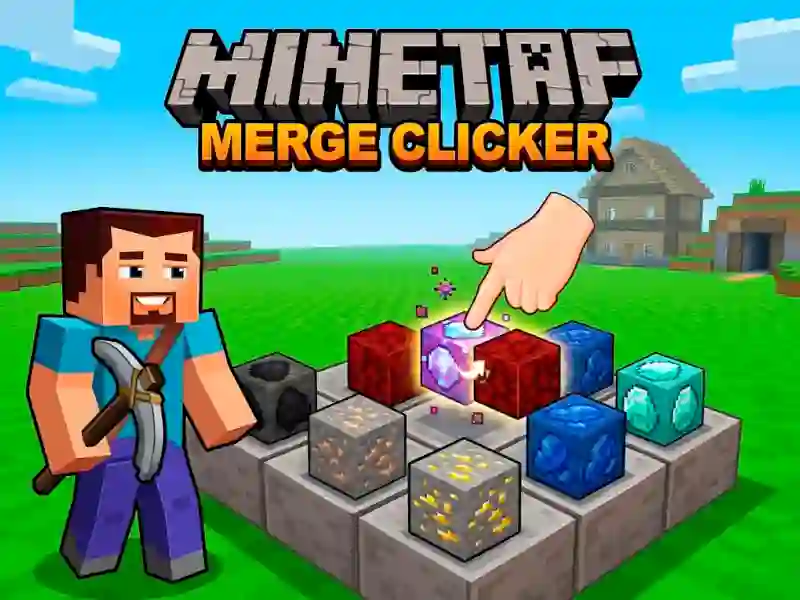 Cluiche MineTap Merge Clicker ar líne