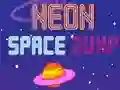 Cluiche Neon Space Jump ar líne