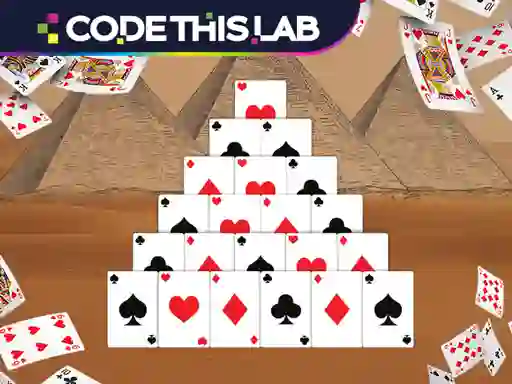 Cluiche Pyramid Solitaire ar líne