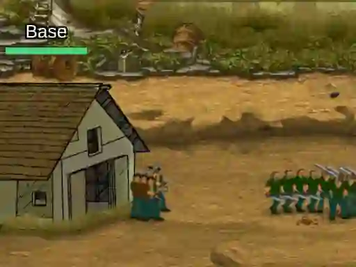 Cluiche Base Defense ar líne