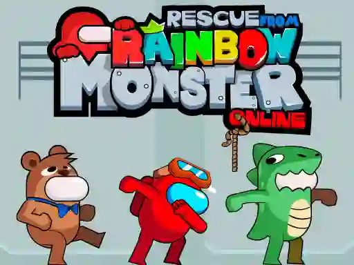 Cluiche Rescue From Rainbow Monster Online ar líne