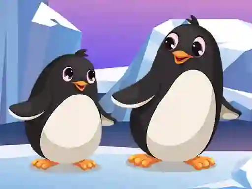 Cluiche Penguin Jigsaw ar líne