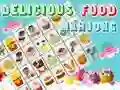 Cluiche Delicious Food Mahjong Connect ar líne