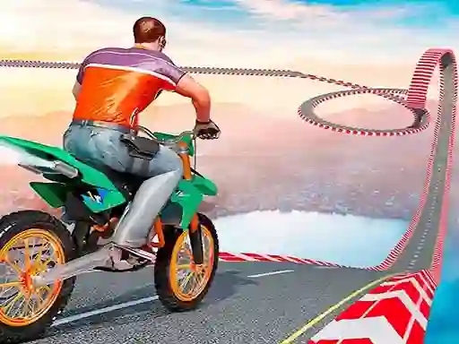 Cluiche Sky Bike Stunts 2019 ar líne