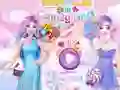 Cluiche Barbie and Elsa in Candyland ar líne
