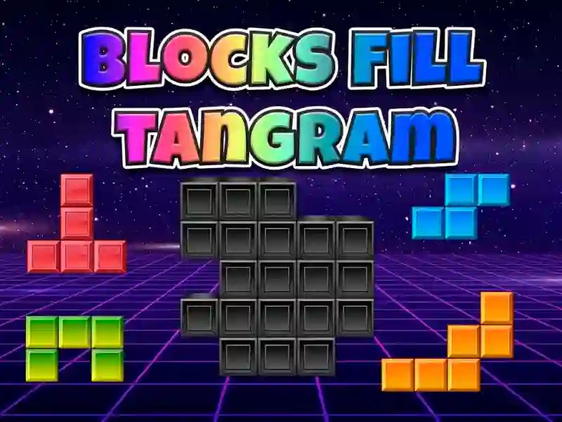 Cluiche Blocks Fill Tangram ar líne