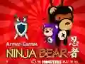 Cluiche Ninja Bear ar líne