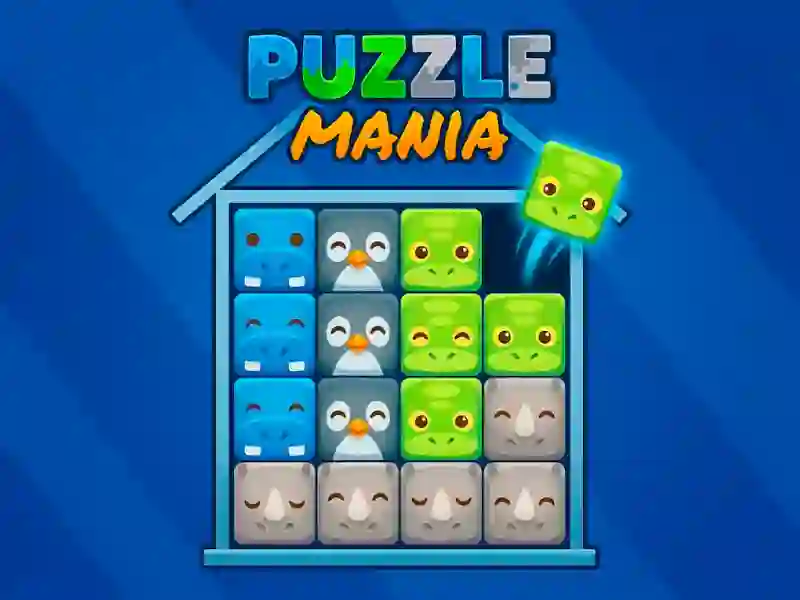 Cluiche Puzzle Mania ar líne