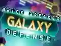 Cluiche Brick Breaker Galaxy Defense ar líne