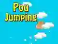 Cluiche Pou Jumping ar líne