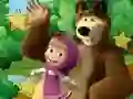Cluiche Little Girl And The Bear Hidden Stars ar líne
