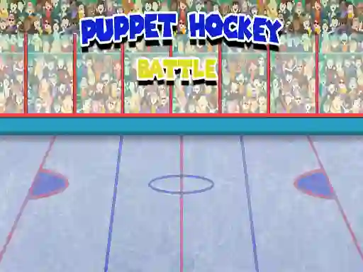 Cluiche Puppet Hockey Battle ar líne