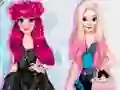 Cluiche Princess Iceskates Winter Dress Up ar líne
