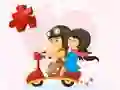 Cluiche Valentine's Day Puzzle ar líne