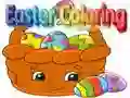 Cluiche Easter Coloring ar líne