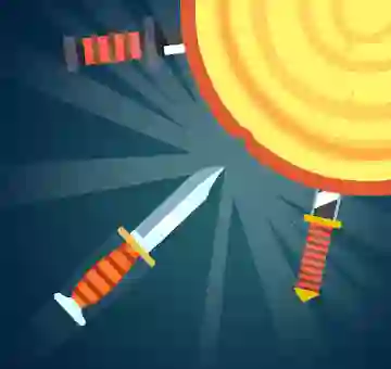 Cluiche Knife Ninja ar líne