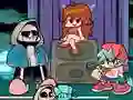 Cluiche Friday Night Funkin DustTale Remastered v2.0 ar líne