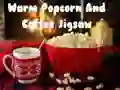 Cluiche Warm Popcorn And Coffee Jigsaw ar líne