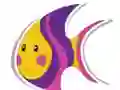 Cluiche Fish Coloring Book ar líne