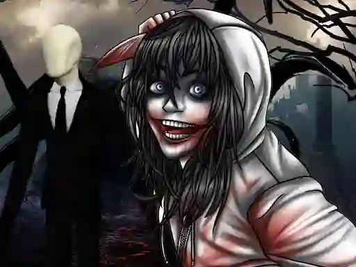 Cluiche Jeff The Killer The Hunt For The Slenderman ar líne