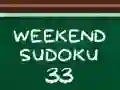 Cluiche Weekend Sudoku 33 ar líne